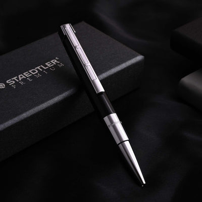 Staedtler Premium Resina Ball Pen - Black CT 6