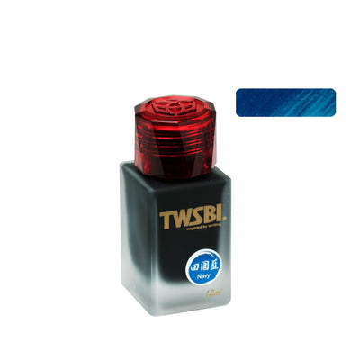 TWSBI 1791 Ink Bottle, Navy - 18ml 1
