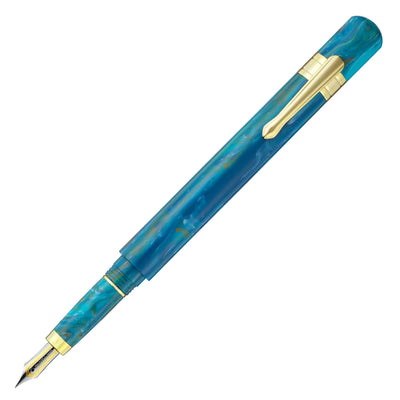 Taccia Covenant Fountain Pen - Blue Apatite 1