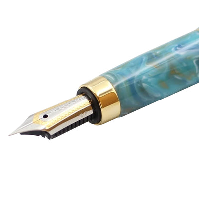 Taccia Covenant Fountain Pen - Blue Apatite 2
