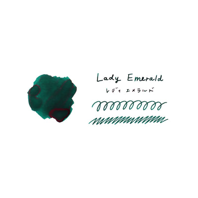 Teranishi Haikara Lady Emerald Ink - 40ml 2