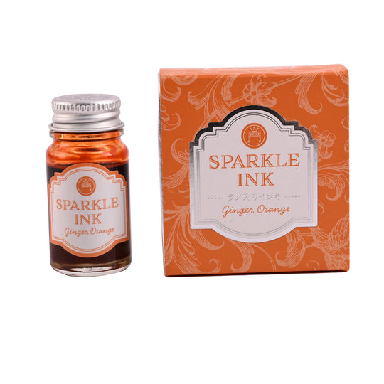Teranishi Sparkle Ginger Orange Ink Bottle - 12ml