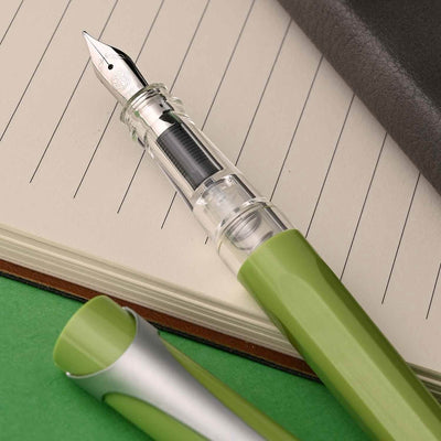 Twsbi Swipe Fountain Pen - Pear Green 7