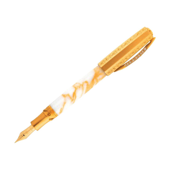 Visconti IL Magnifico Fountain Pen - Calacatta Gold (Limited Edition)