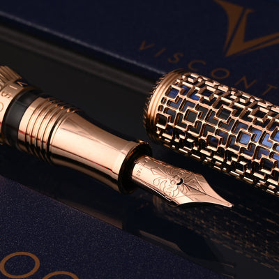 Visconti Looking East Fountain Pen - Rosegold (Limited Edition) 8