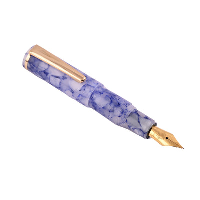 Wancher PuChiCo Fountain Pen - Hawaiian Blue GT 2