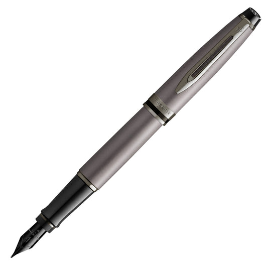 Waterman Expert Fountain Pen - Metallic Silver RT