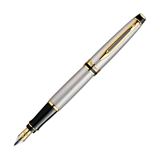 Waterman Expert Fountain Pen - Stainless Steel GT