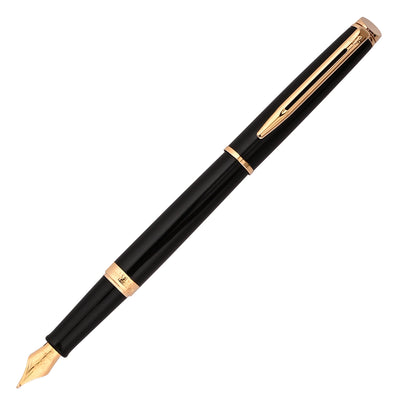 Waterman Hemisphere Fountain Pen - Mars Black GT 4