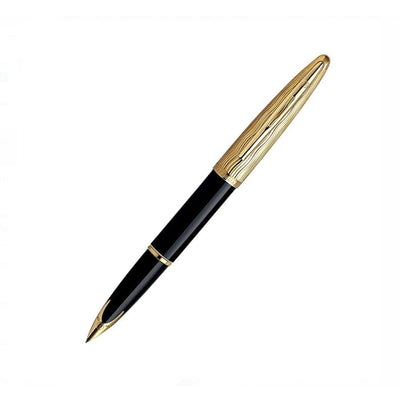 Waterman Carene Essential Fountain Pen - Black & Gold 1