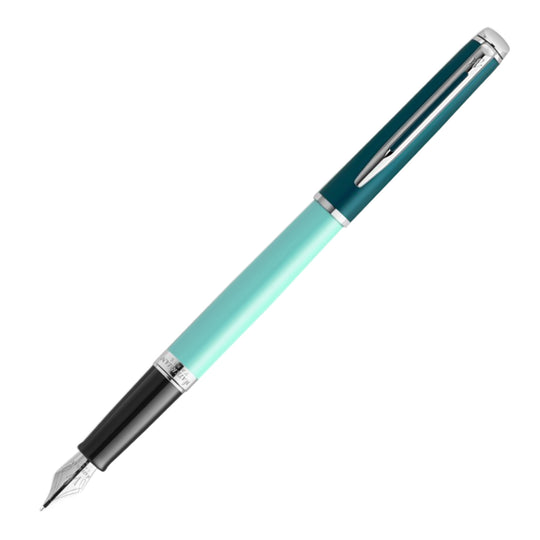 Waterman Hemisphere Colour Blocking Fountain Pen - Green CT
