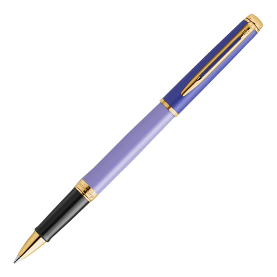 Waterman Hemisphere Colour Blocking Roller Ball Pen - Purple GT