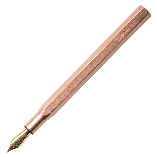 YSTUDIO Classic Revolve Desk Fountain Pen, Copper - Steel Nib