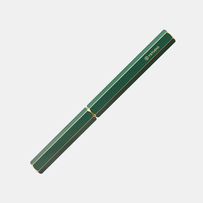 YSTUDIO Classic Revolve Fountain Pen Green Steel Nib 4