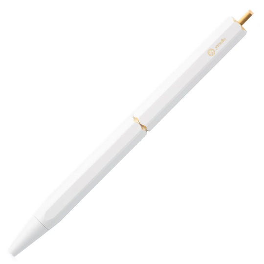 YSTUDIO Classic Revolve Portable Ball Pen, White