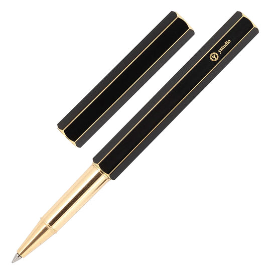 YSTUDIO Classic Revolve Roller Ball Pen, Black
