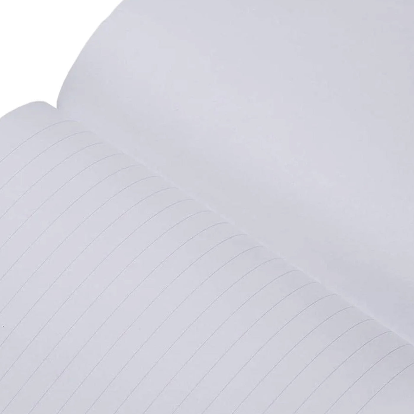 Zequenz Basic+ Notebook White & Silver - A5 Ruled & Plain 3