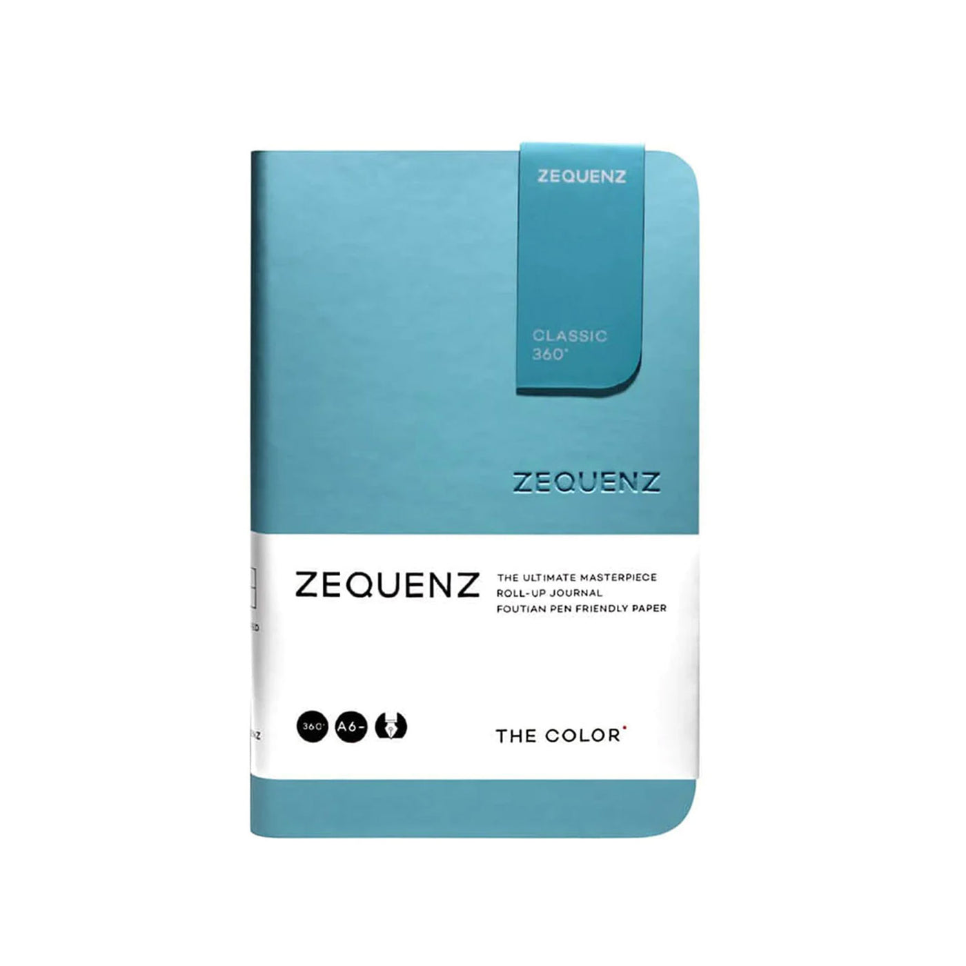 Zequenz Color Notebook Turquoise - A5 Ruled 1