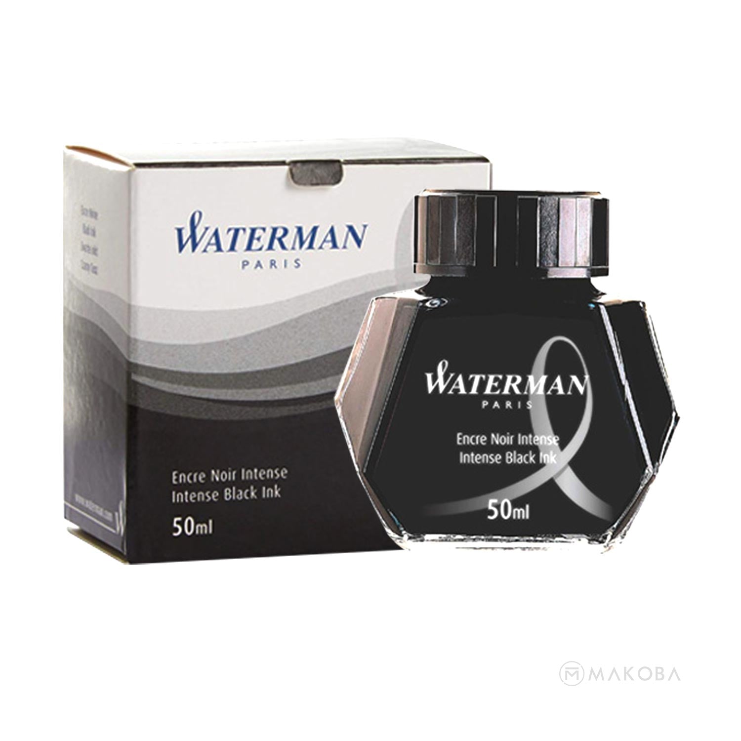 Waterman Intense Black Ink Bottle 50ml