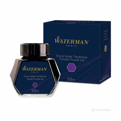 Waterman Tender Purple Ink Bottle - 50ml 2
