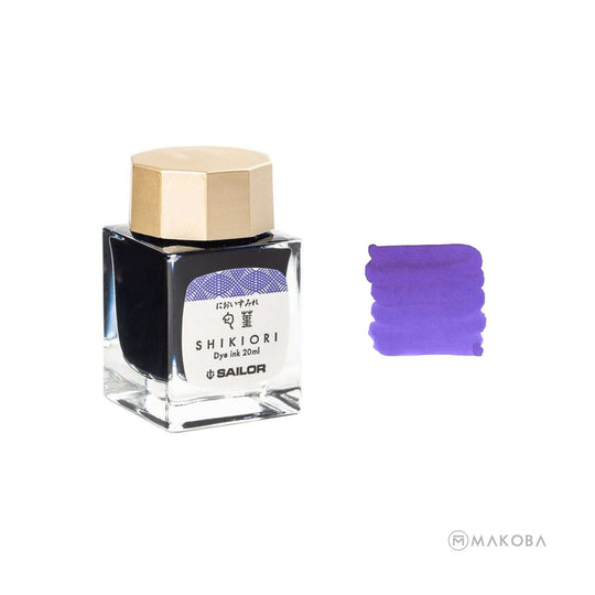 Sailor Shikiori Ink Bottle, Nioisumire (Violet) - 20ml