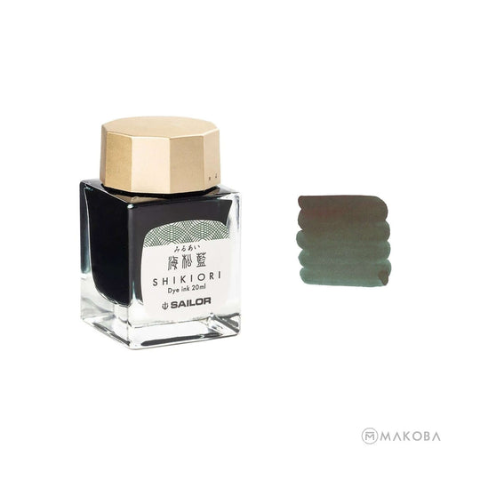 Sailor Shikiori Ink Bottle, Miruai (Indigo) - 20ml