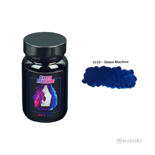 KWZ Standard Sheen Machine Ink Bottle, Violet - 60ml