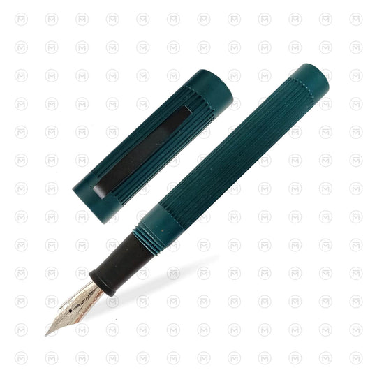 Lotus Corinthian Fountain Pen, Blue - Jowo Steel Nib