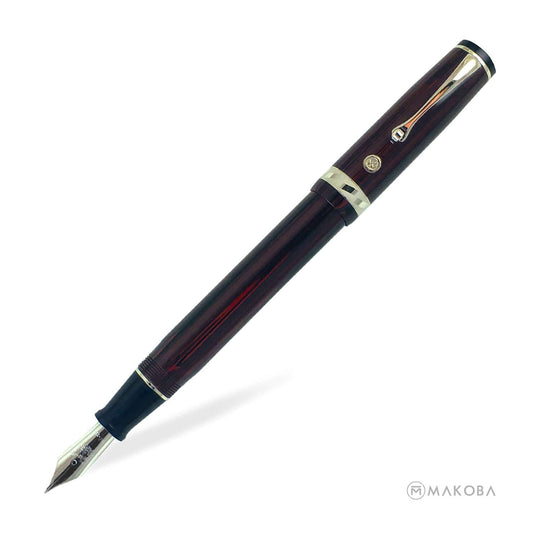 Wahl Eversharp Signature Classic Fountain Pen, Rosewood / Rhodium Trim - 18K Gold Nib