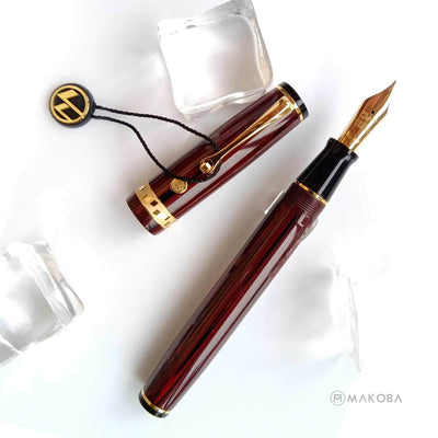 Wahl Eversharp Signature Classic Fountain Pen, Rosewood / Gold Trim - 18K Gold Nib 2