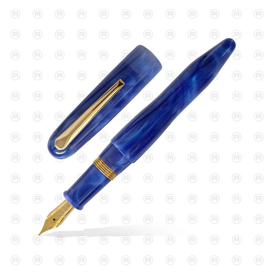 Lotus Vikrant Fountain Pen, Blue Lagoon - Jowo Steel Nib