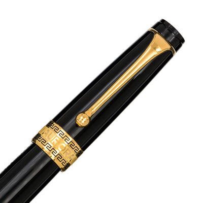 Aurora Optima Resin Fountain Pen - Black GT 3