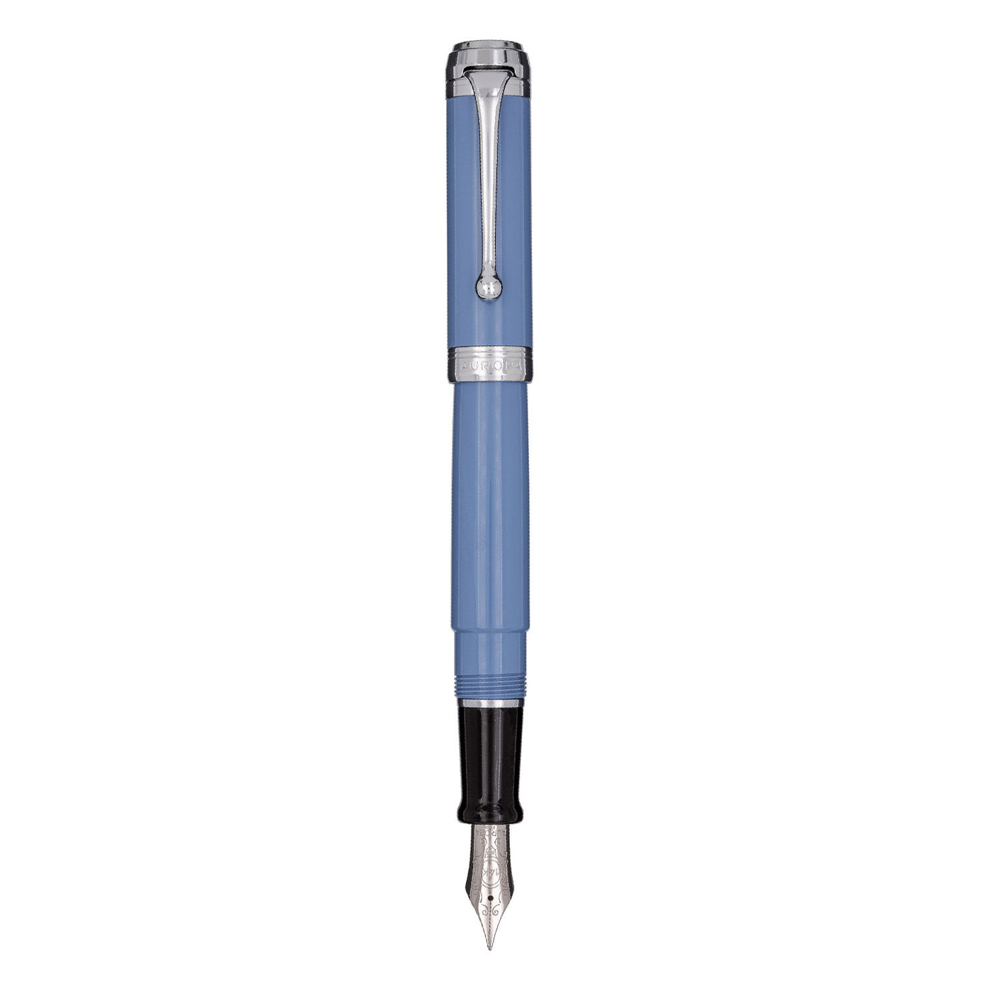 Aurora Talentum Resin Fountain Pen - Light Blue 4