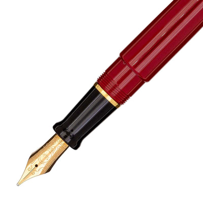 Aurora Talentum Resin Fountain Pen - Red GT 2