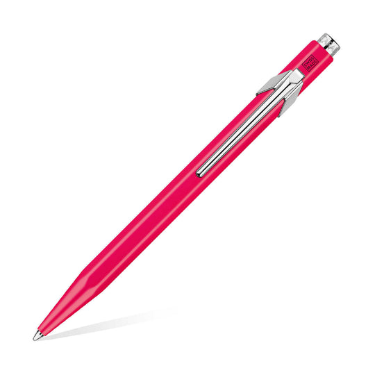 Caran D' Ache 849 Popline Ball Pen, Fluorescent Purple