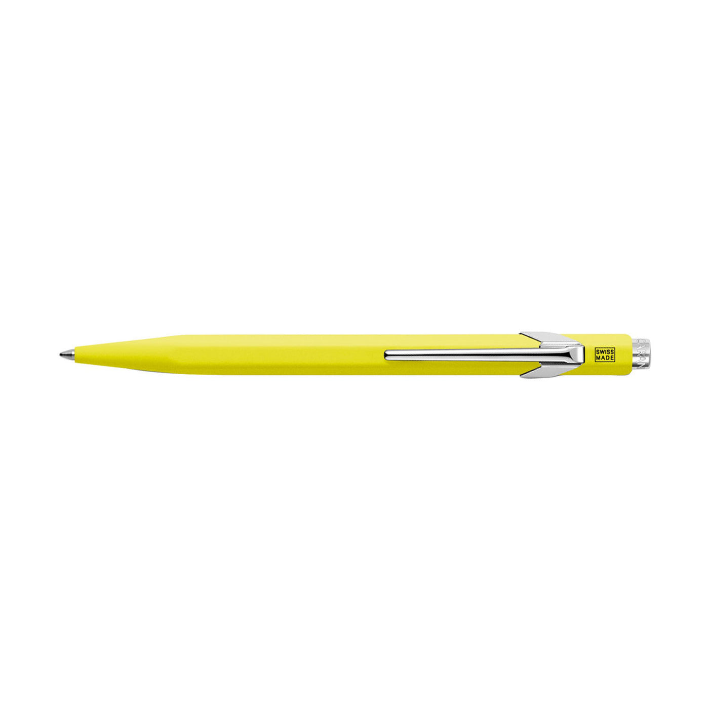 Caran d'Ache 849 Popline Ball Pen - Fluorescent Yellow 2