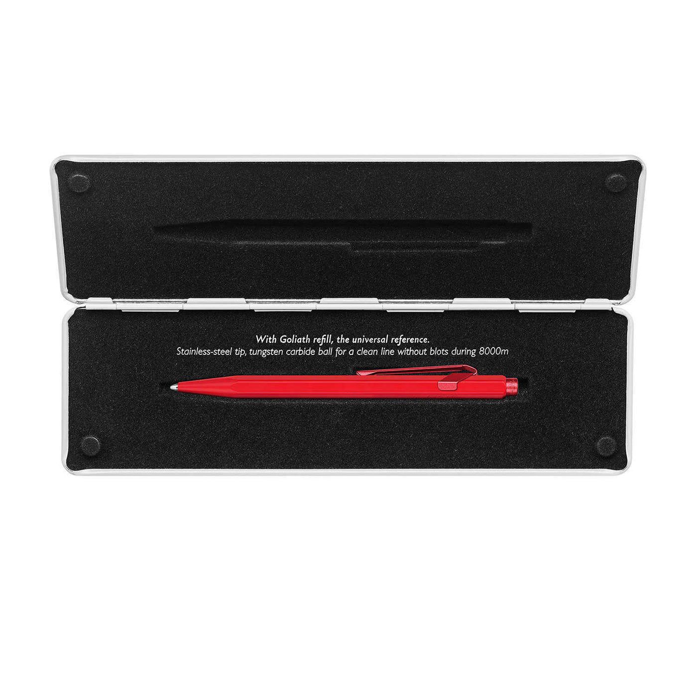 Caran d'Ache 849 Claim Your Style Ball Pen - Scarlet Red (Limited Edition) 4
