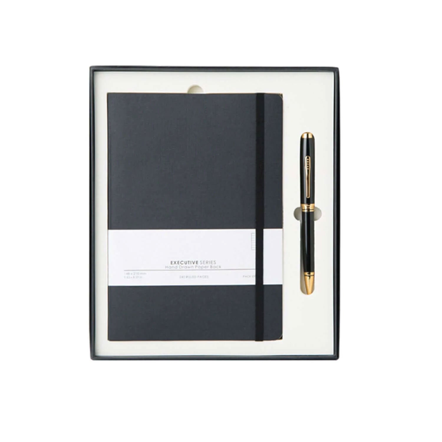 Cross Coventry Black Ball Pen Combo Gift Set, Black With Planner Makoba