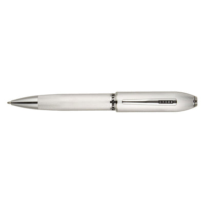 Cross Peerless 125 Ball Pen Textured Platinum / Chrome Trim 3