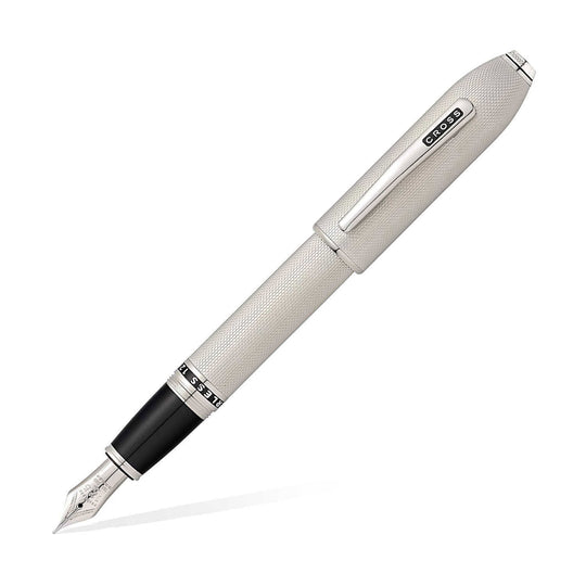 Cross Peerless 125 Fountain Pen, Silver / Chrome Trim - 18K Gold Nib