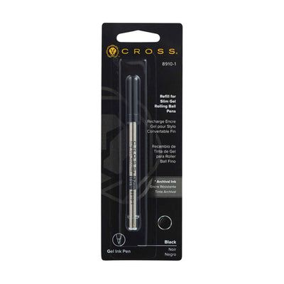 Cross Slim Roller Pen Refill For Click Pen Black Medium