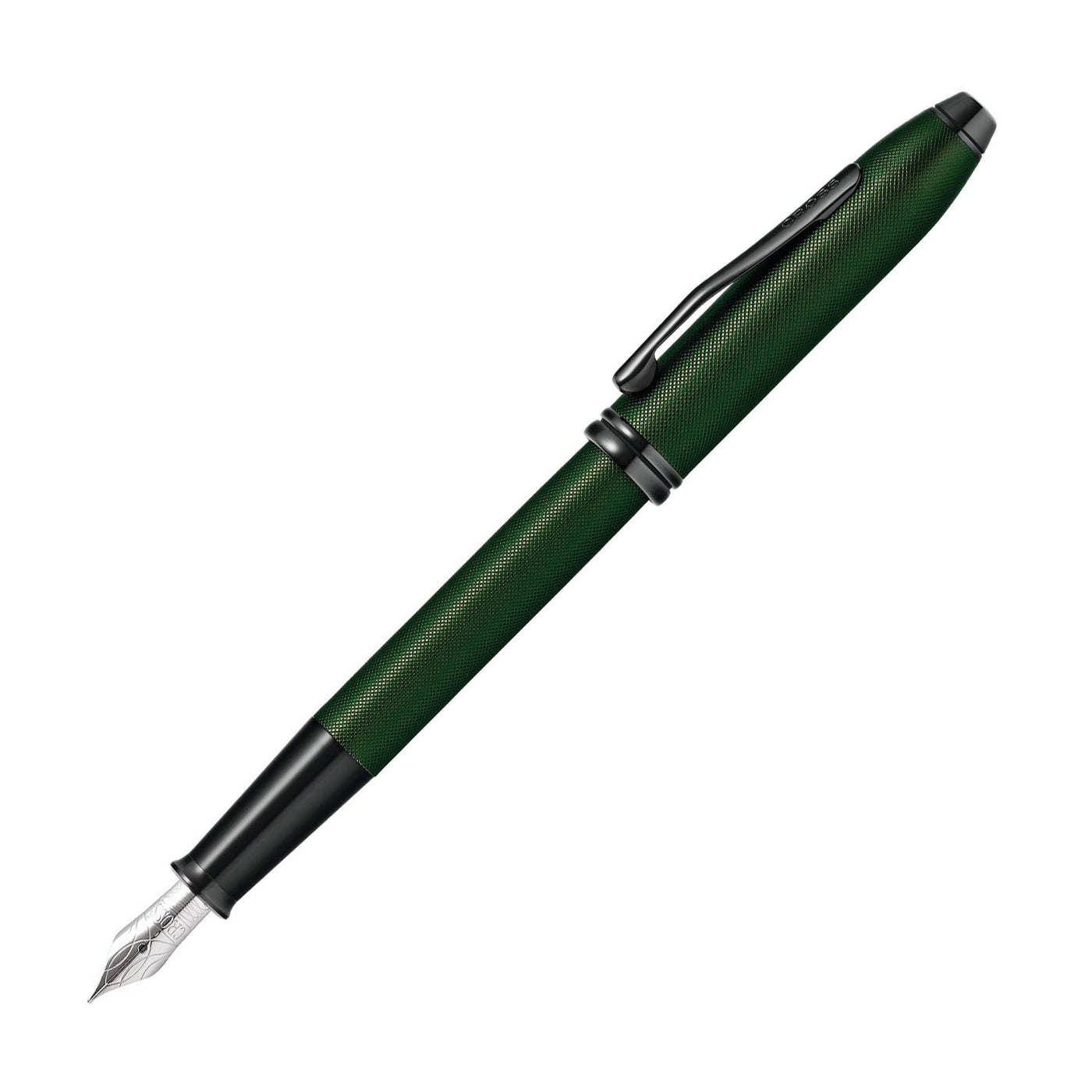 Cross Townsend Fountain Pen Green - Steel Nib 4