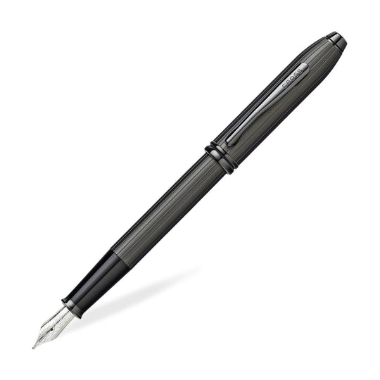 Cross Townsend Fountain Pen, Matte Black - Steel Nib