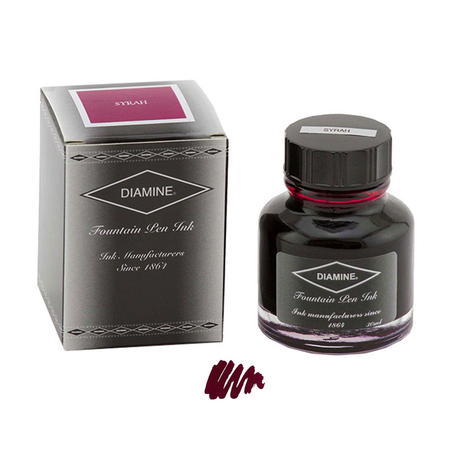 Diamine Syrah Ink Bottle 30ml