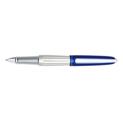 Diplomat Aero Roller Ball Pen - Blue Silver 2