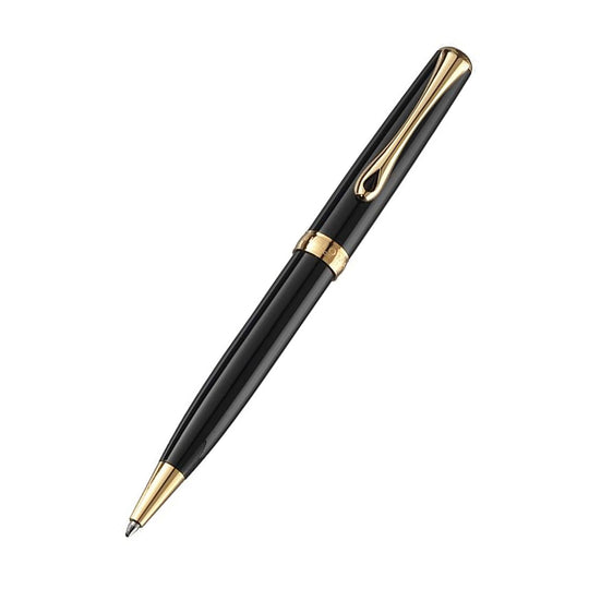 Diplomat Excellence A2 Ball Pen, Black Gold