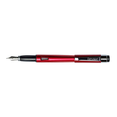 Diplomat Magnum Fountain Pen - Burned Red 3