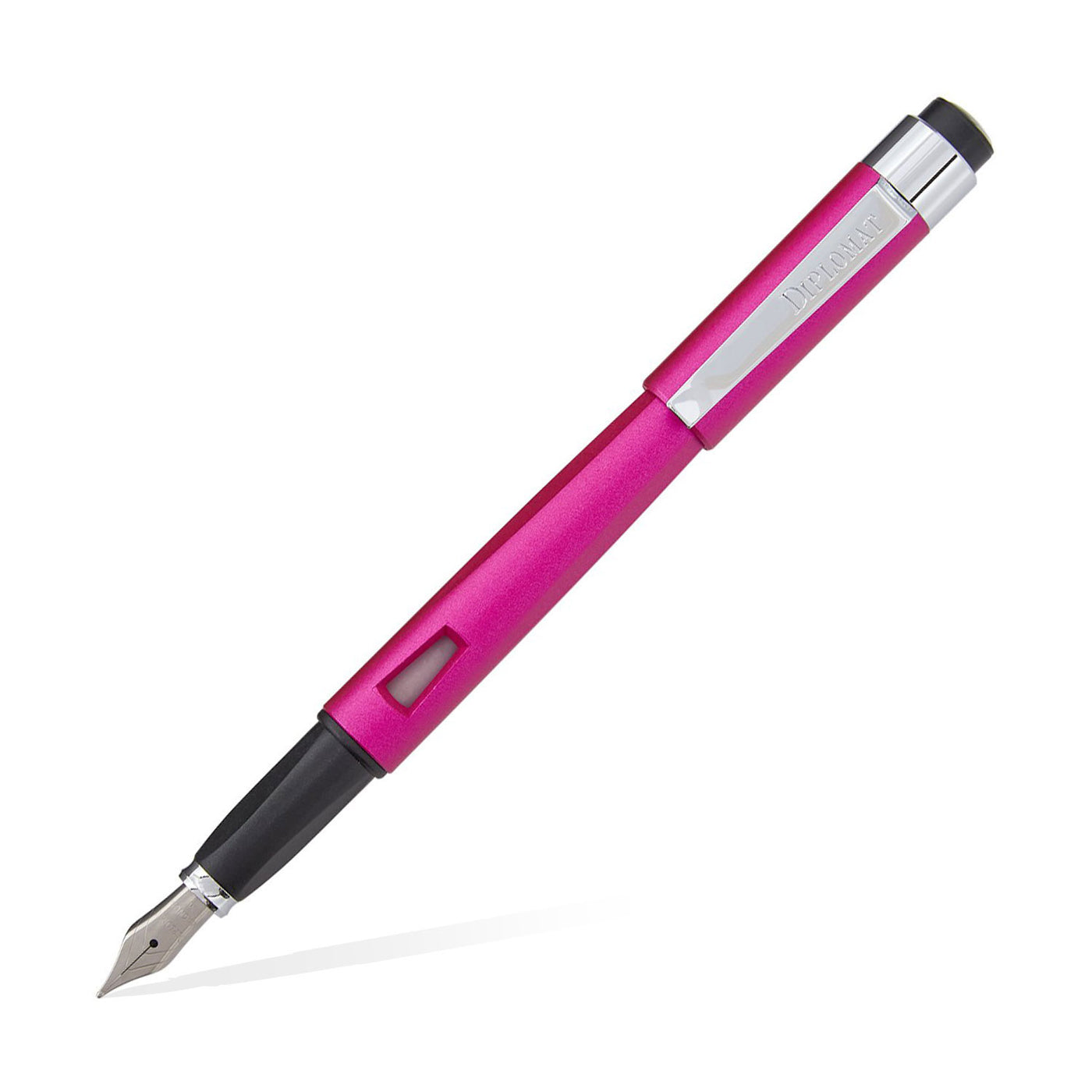 Diplomat Magnum Fountain Pen - Hot Pink 1