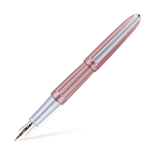 Diplomat Aero 14K Gold Fountain Pen - Antique Rose