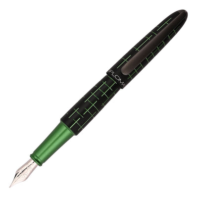 Diplomat Elox Fountain Pen - Matrix Black/Green 3